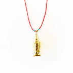 my lucky gold  fish necklace