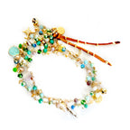 colorful fantasy gemstone necklace