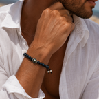 dream tahitian pearl mens bracelet