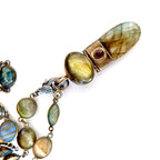 labradorite dream vintage necklace