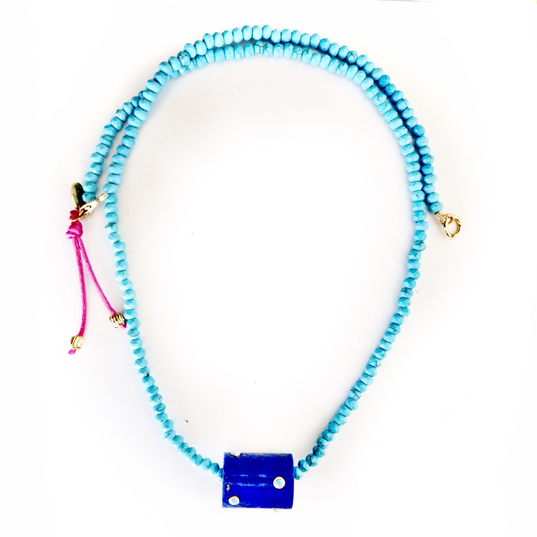 turquoise x Lapis necklace
