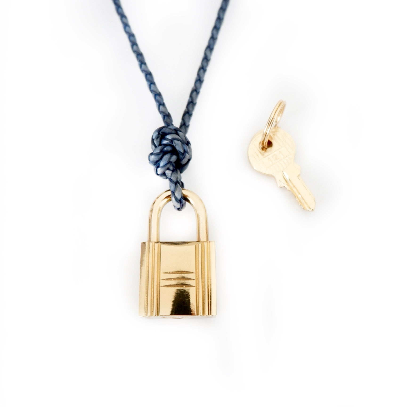 my favorite lock and key necklace