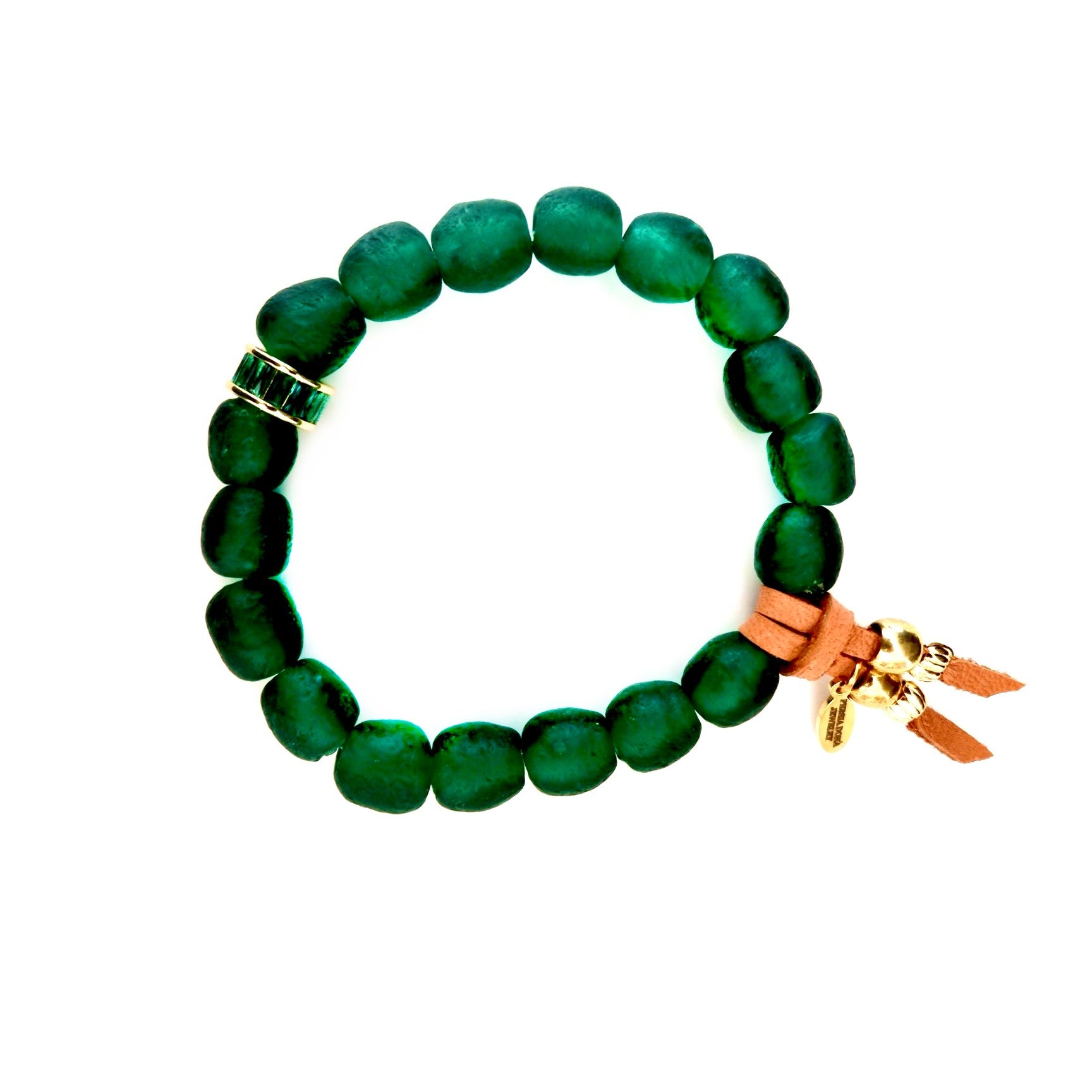 vintage glass baguette ring bracelet