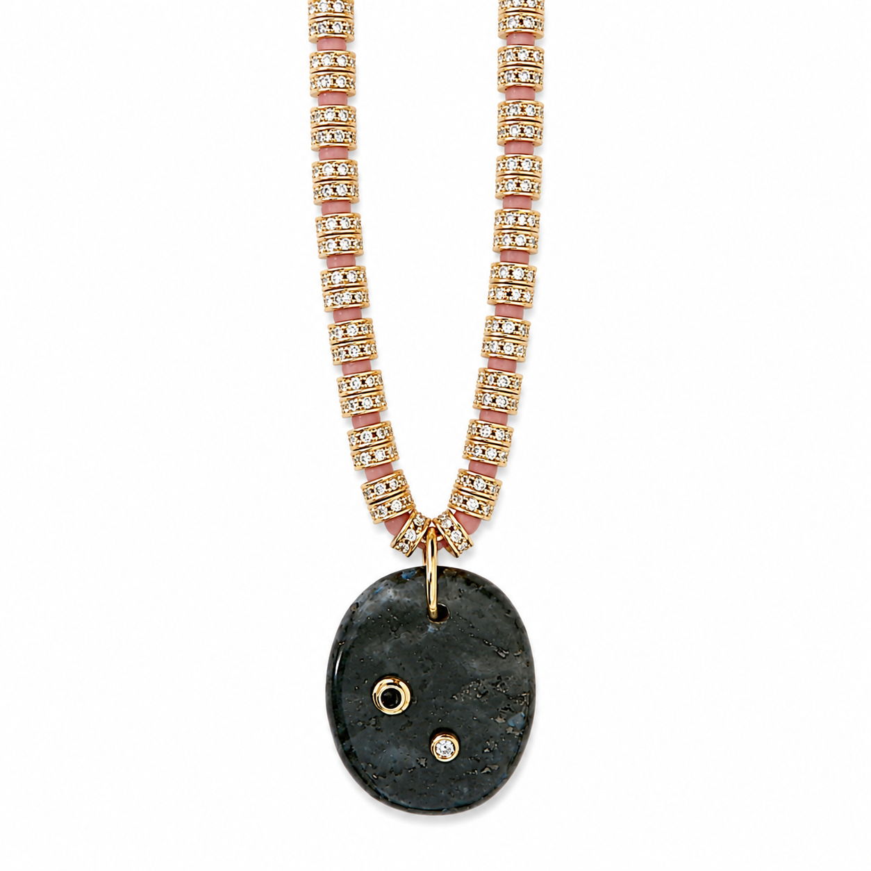 rock x vintage sparkle necklace
