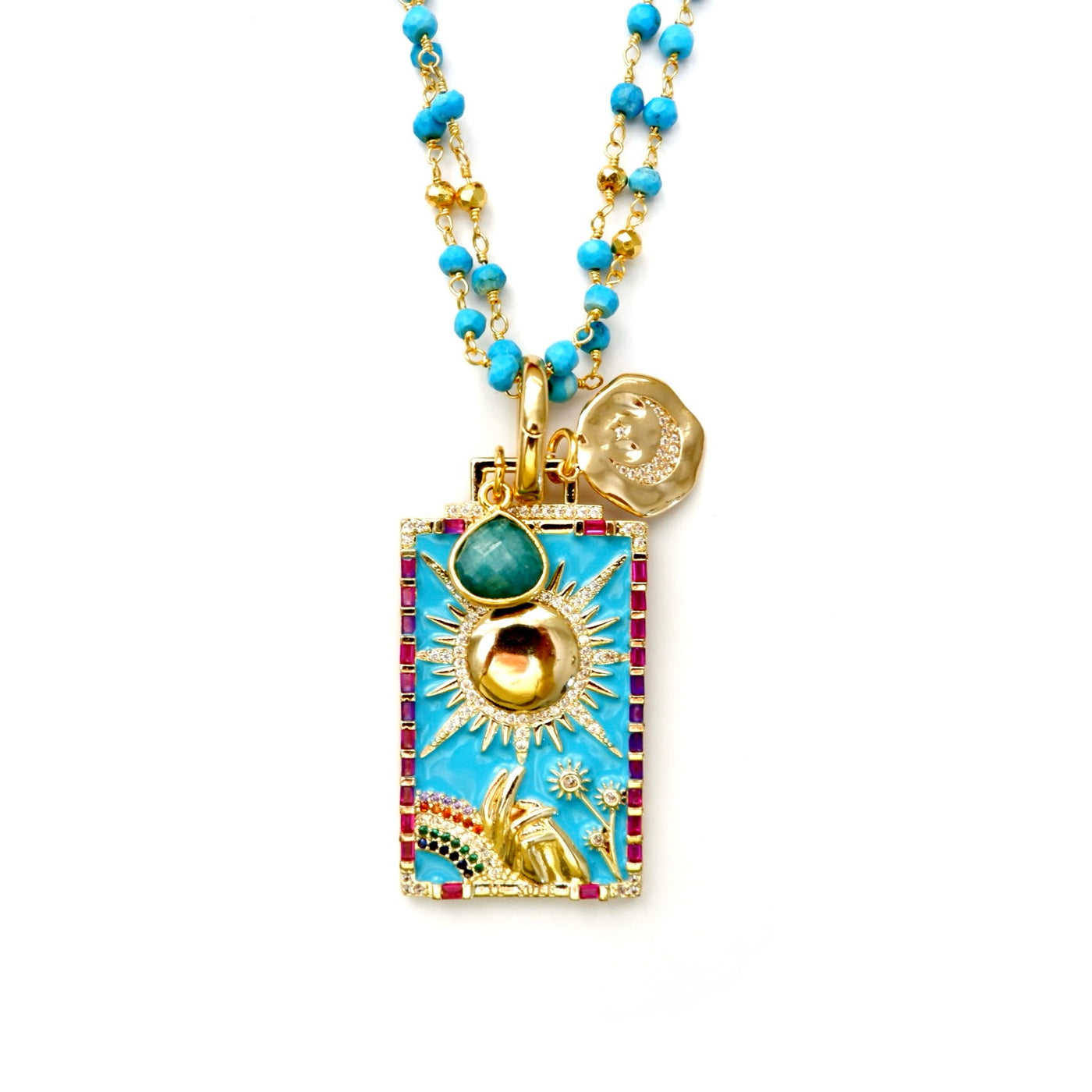 my turquoise mediterranean necklace