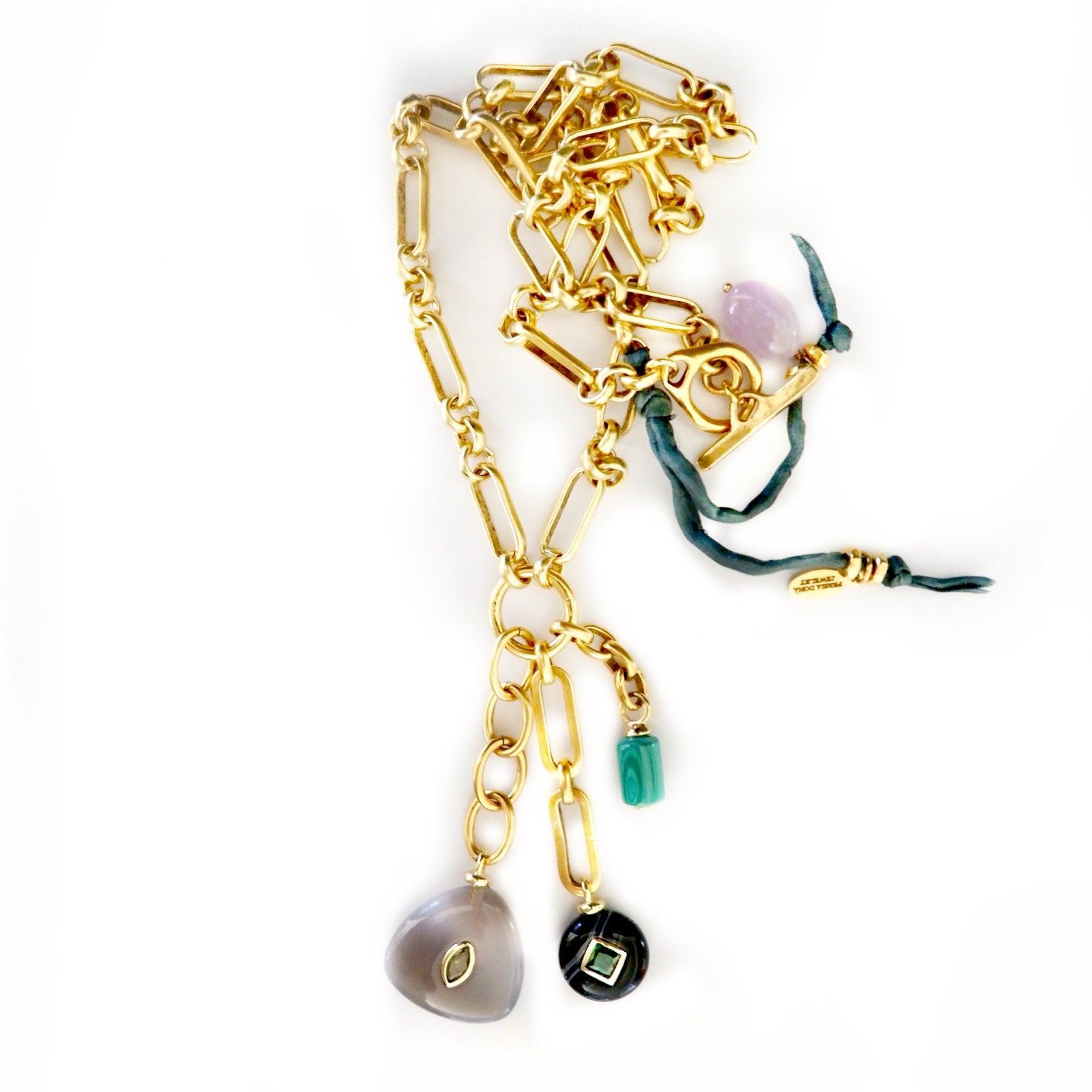 vintage 3 times a charm necklace