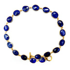 my simple lapis choker necklace