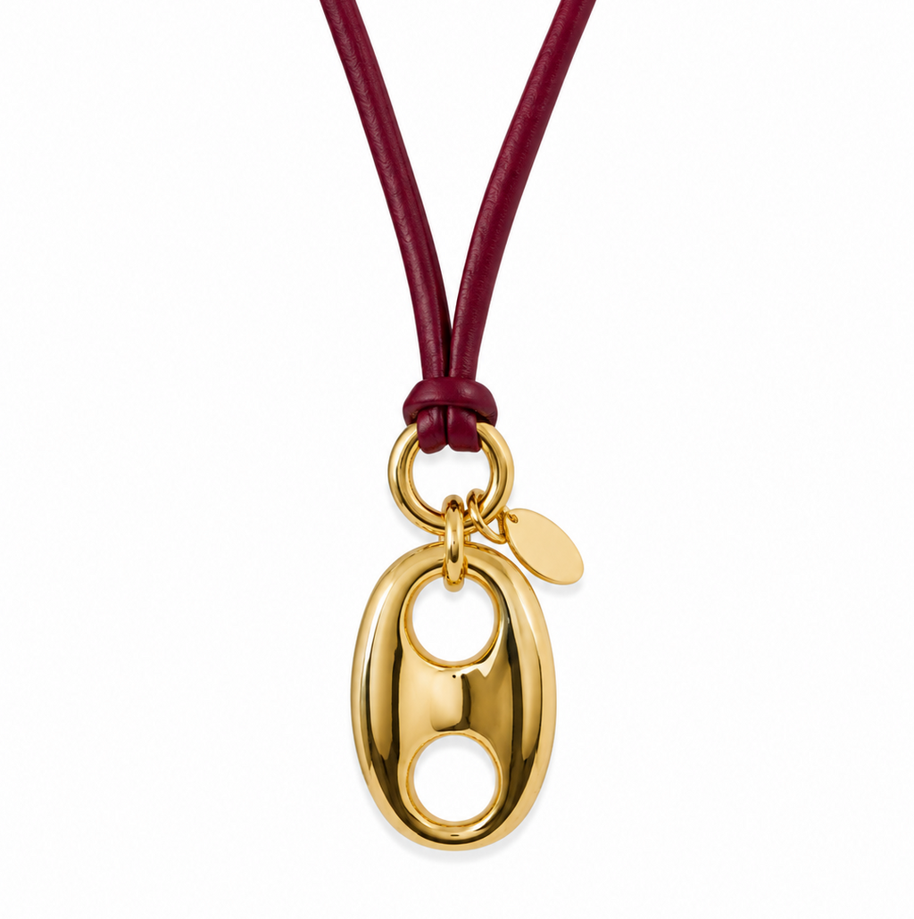 linked in necklace