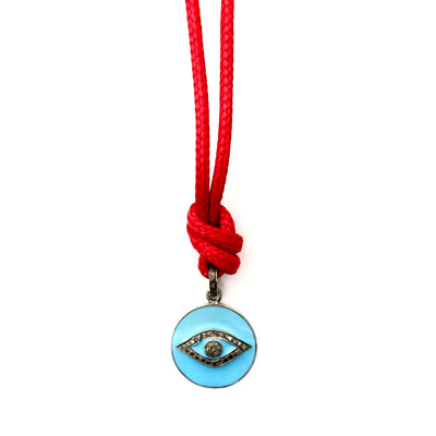 my vintage turquoise eye necklace