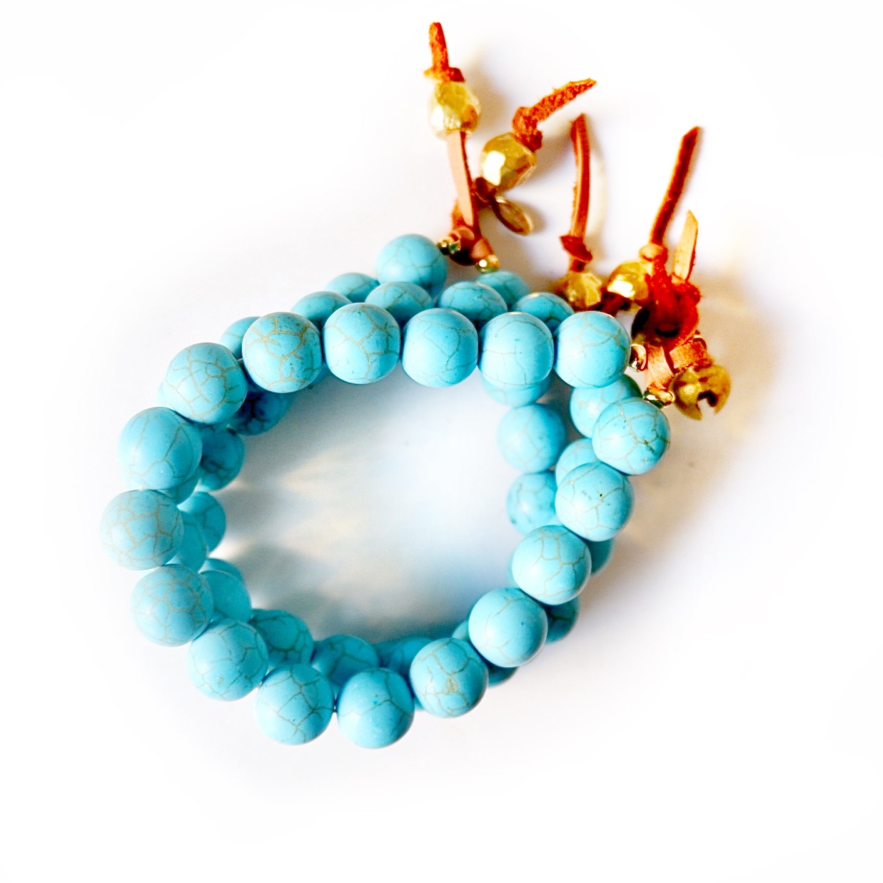 chunky turquoise mountain bracelet