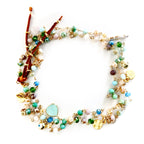 colorful fantasy gemstone necklace