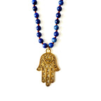 magical hand of hamsa necklace