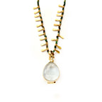teardrop locket pendant necklace