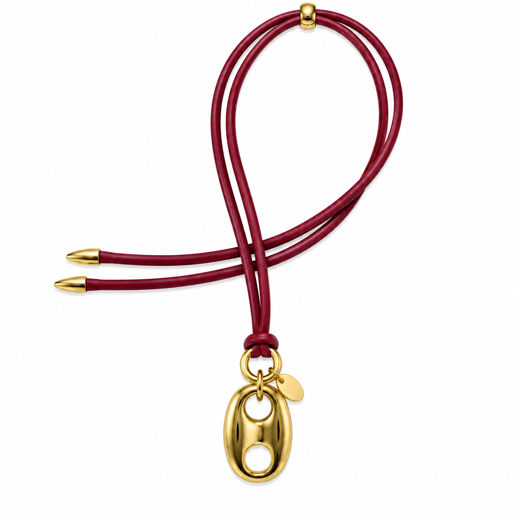 linked in necklace