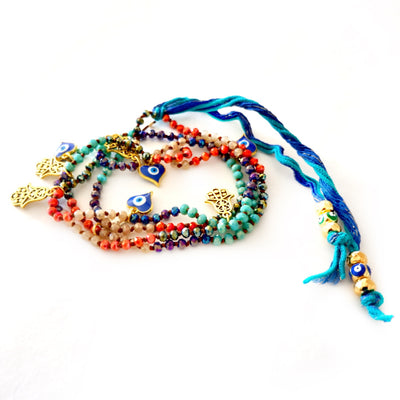 my colorful mamounia necklace