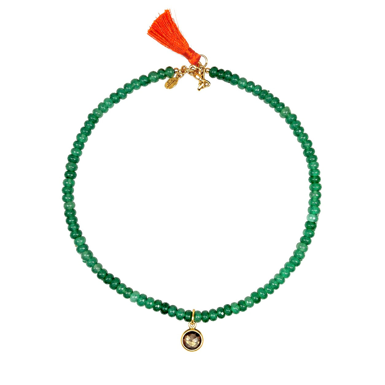 jade x labradorite choker necklace