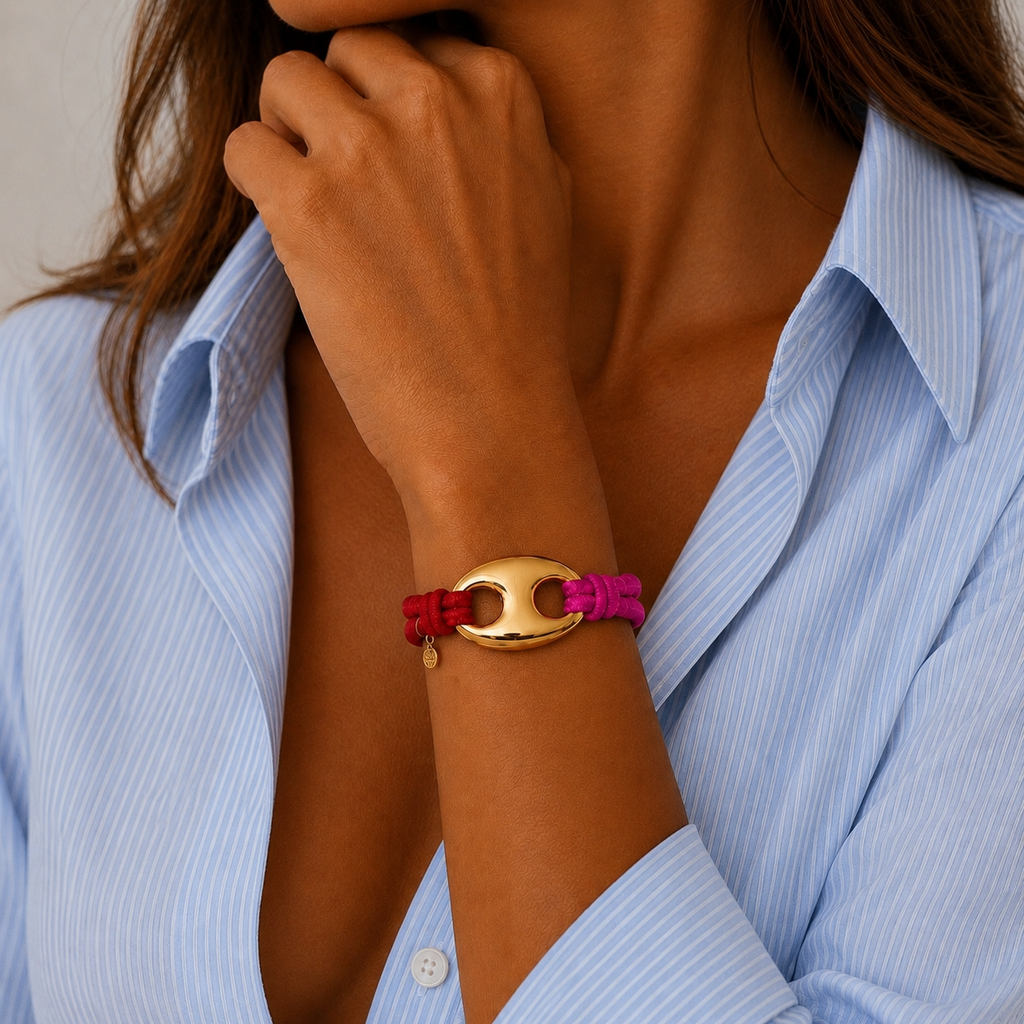 Giant bubble x stretchy bracelet