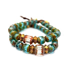 my vintage gem twin set bracelets