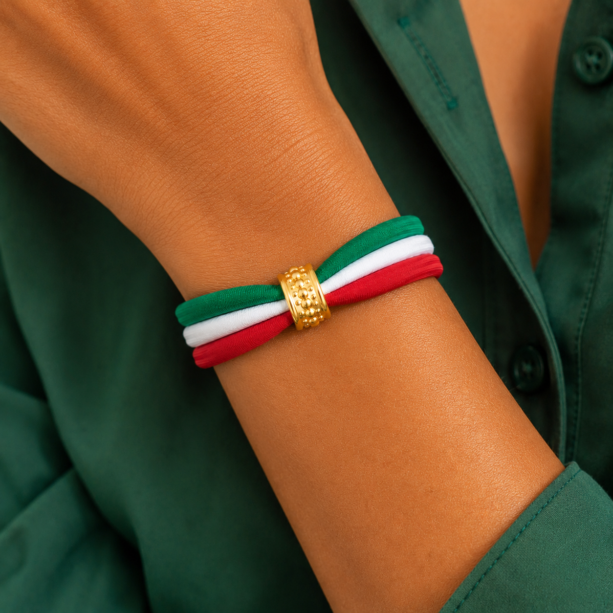 azadi flag bracelet
