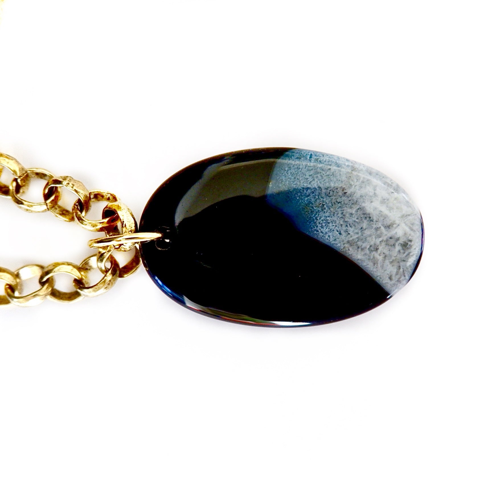 magical black agate necklace