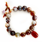dream neutral gemstone bracelet