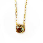 labradorite rock necklace