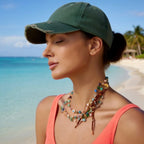 dreamy gemstone necklace