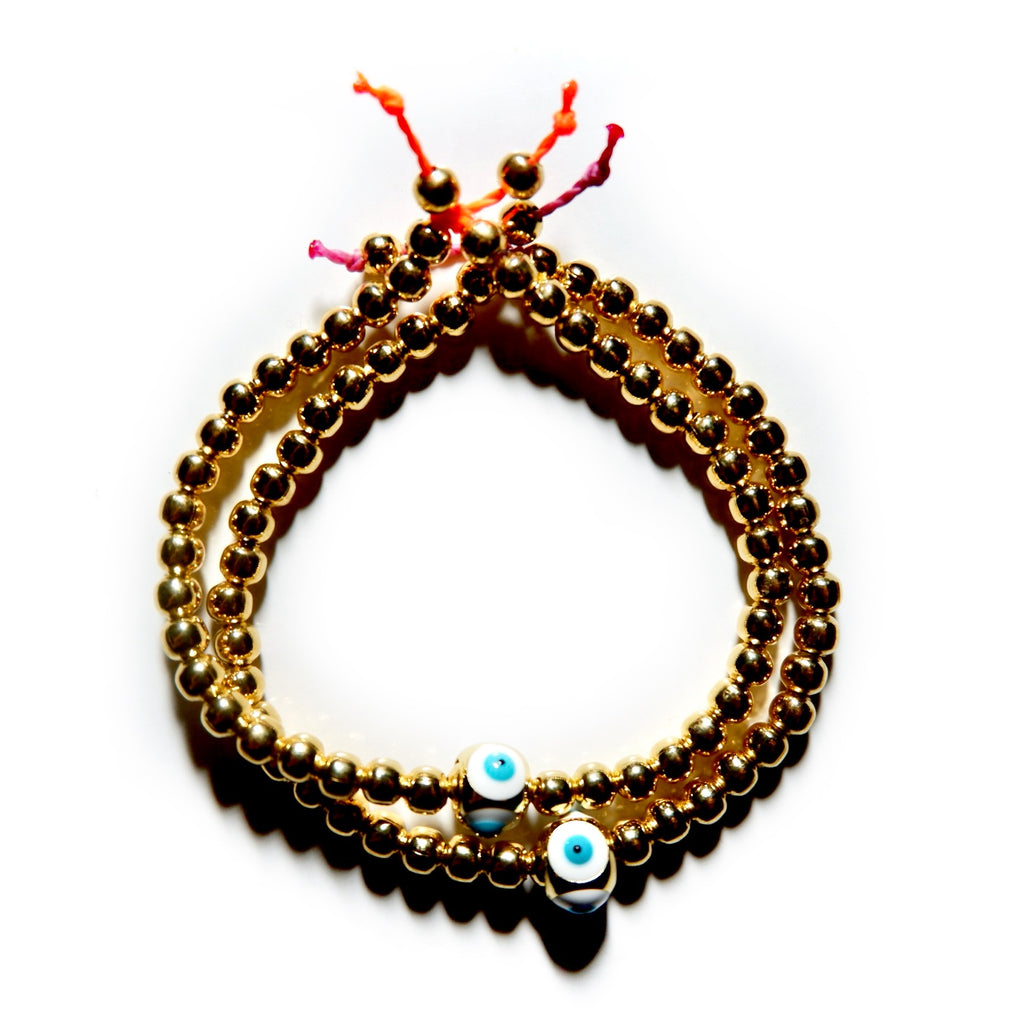my lucky eye bracelet