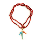 three fish necklace