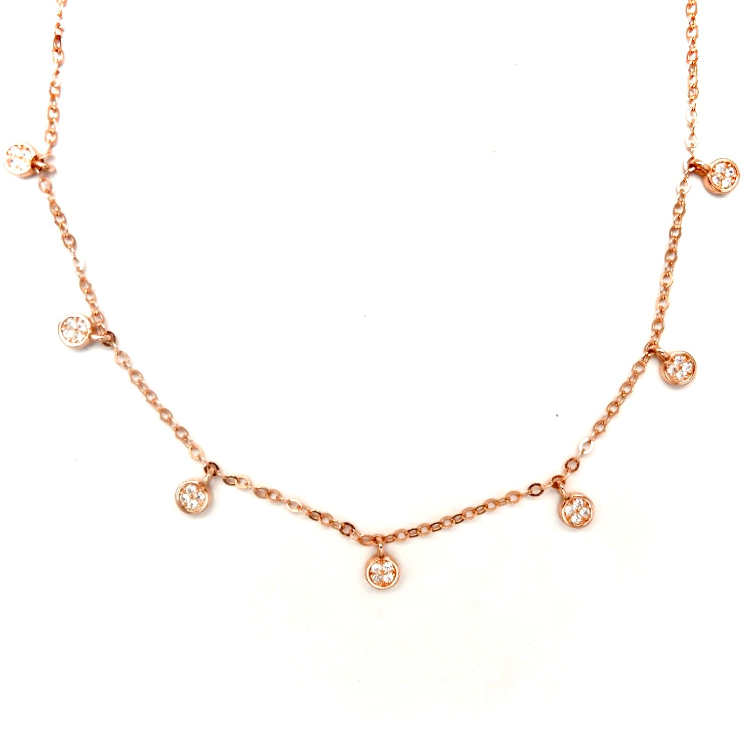dainty dots necklace