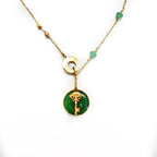 my vintage key anklet