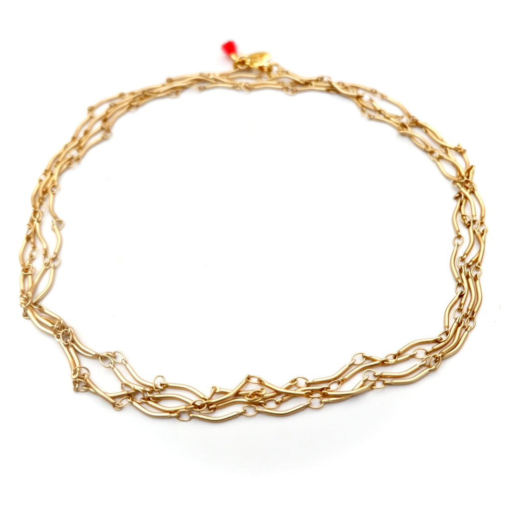 my wavy chain necklace