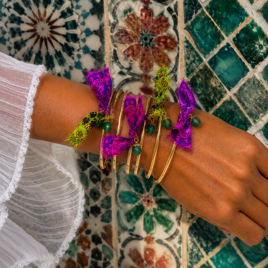 jelly x sari bracelet