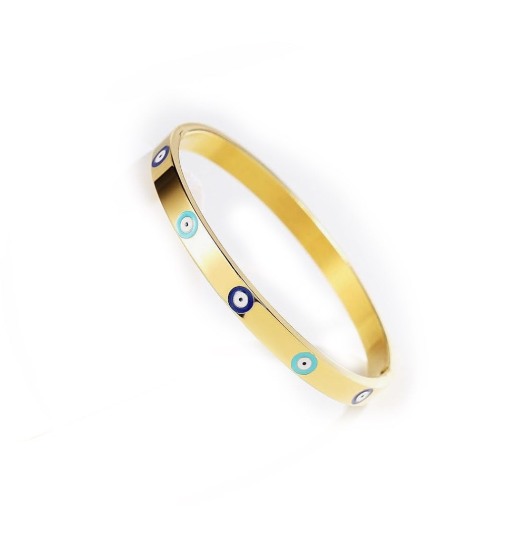 my evil eye bangle bracelet