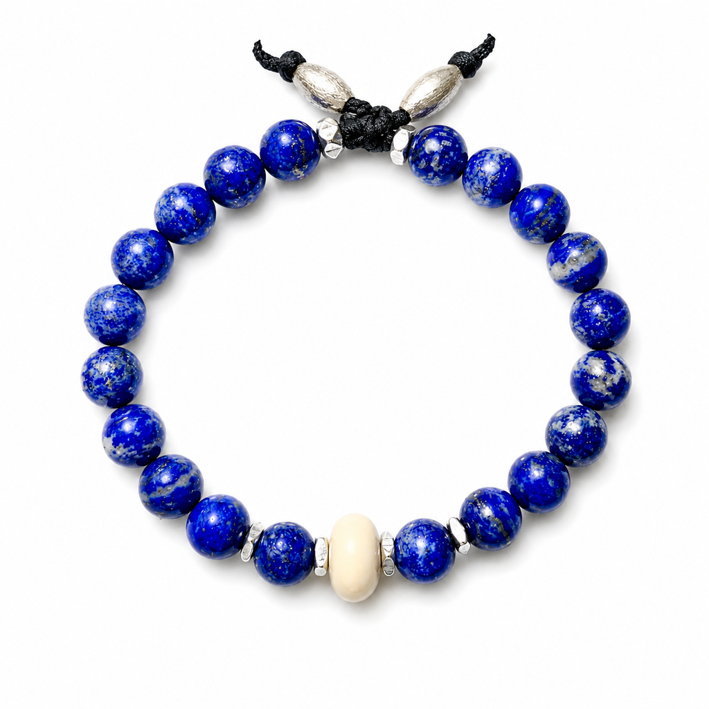sunny lapis mens bracelet