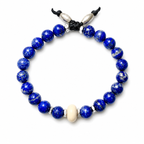 sunny lapis mens bracelet