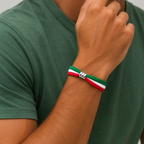 azadi flag mens bracelet