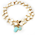 my santorini pearl necklace