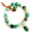 dream green gemstone bracelet