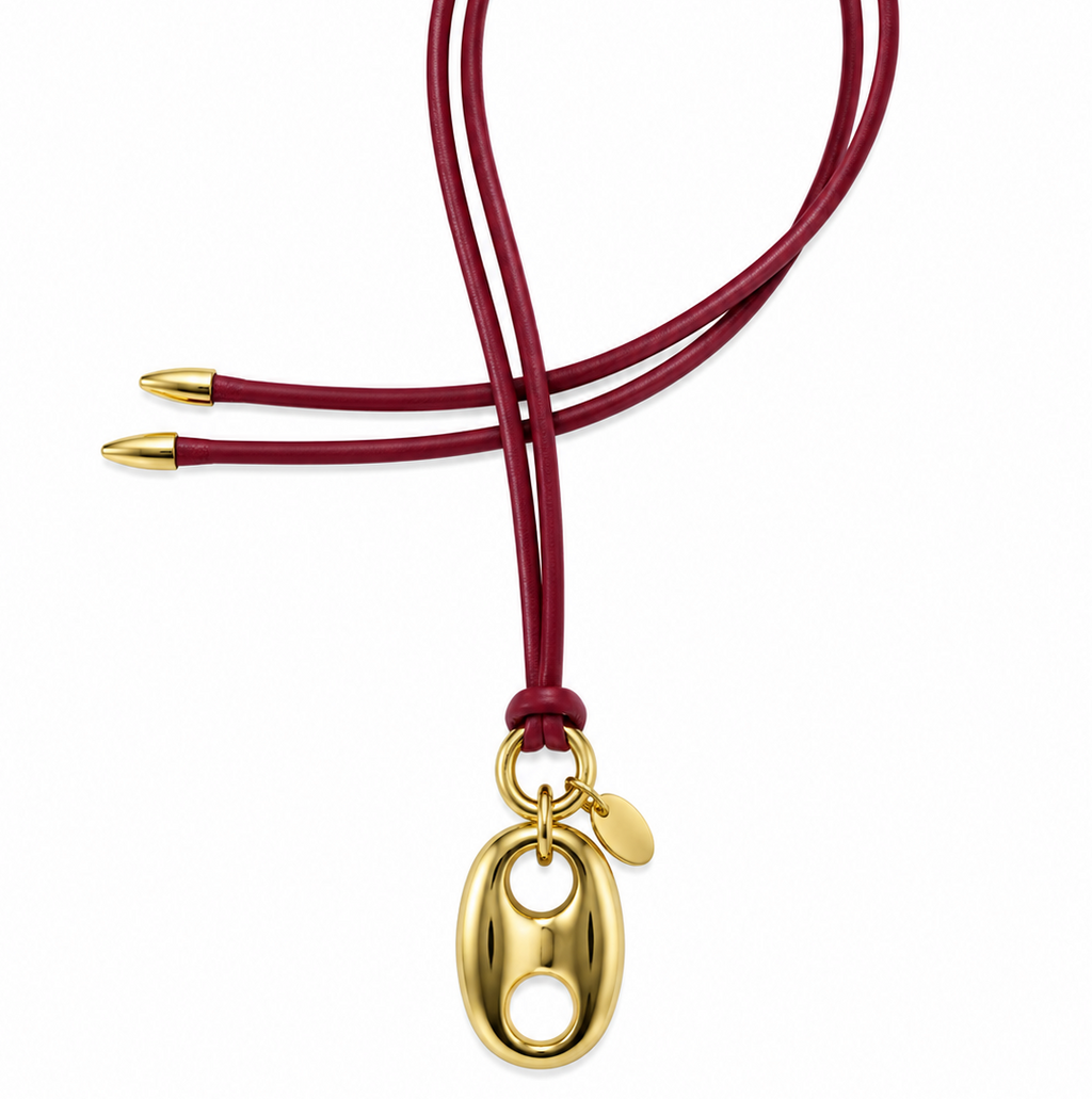 linked in necklace