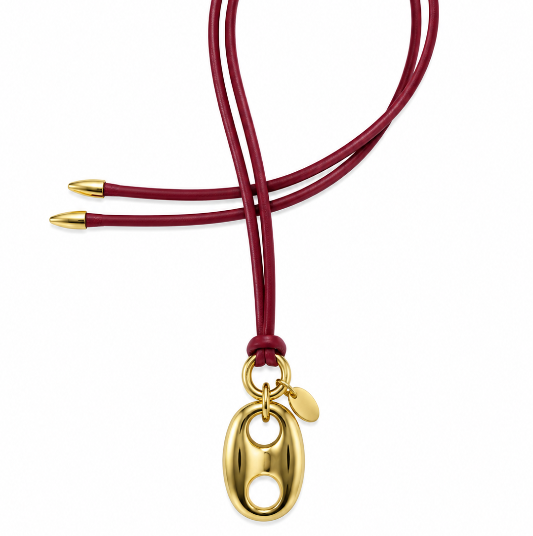 linked in necklace