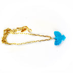 free blue bird necklace
