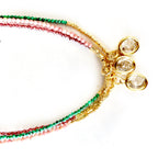 gemstones x oval crystal necklace