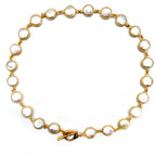 my flat freshwater pearl choker