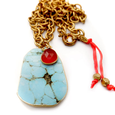 my turquoise mountain necklace