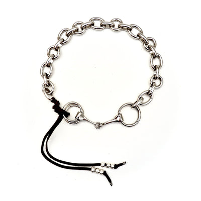 horsebit chain necklace