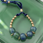 five aqua pebbles bracelet