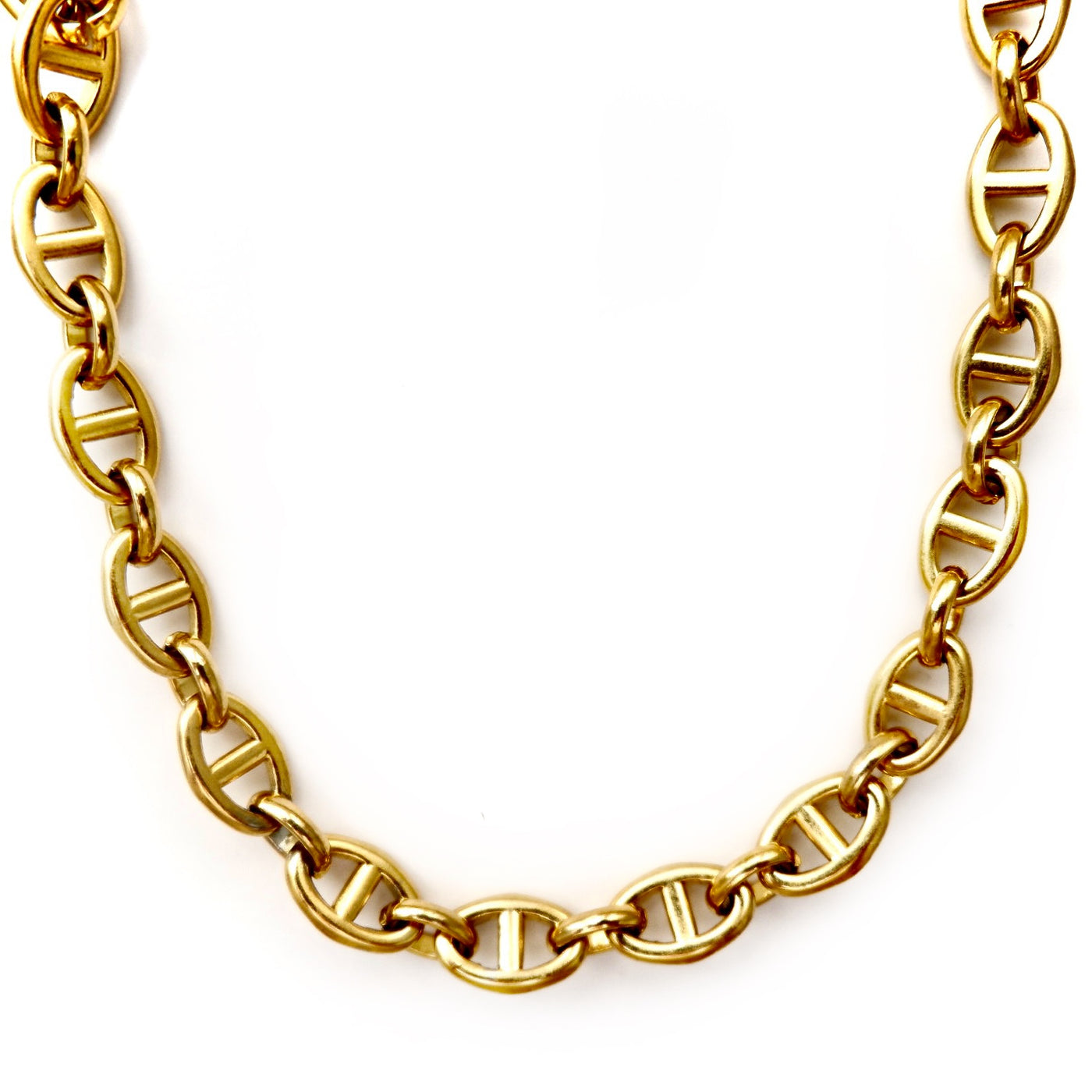 chunky mariner link chain necklace