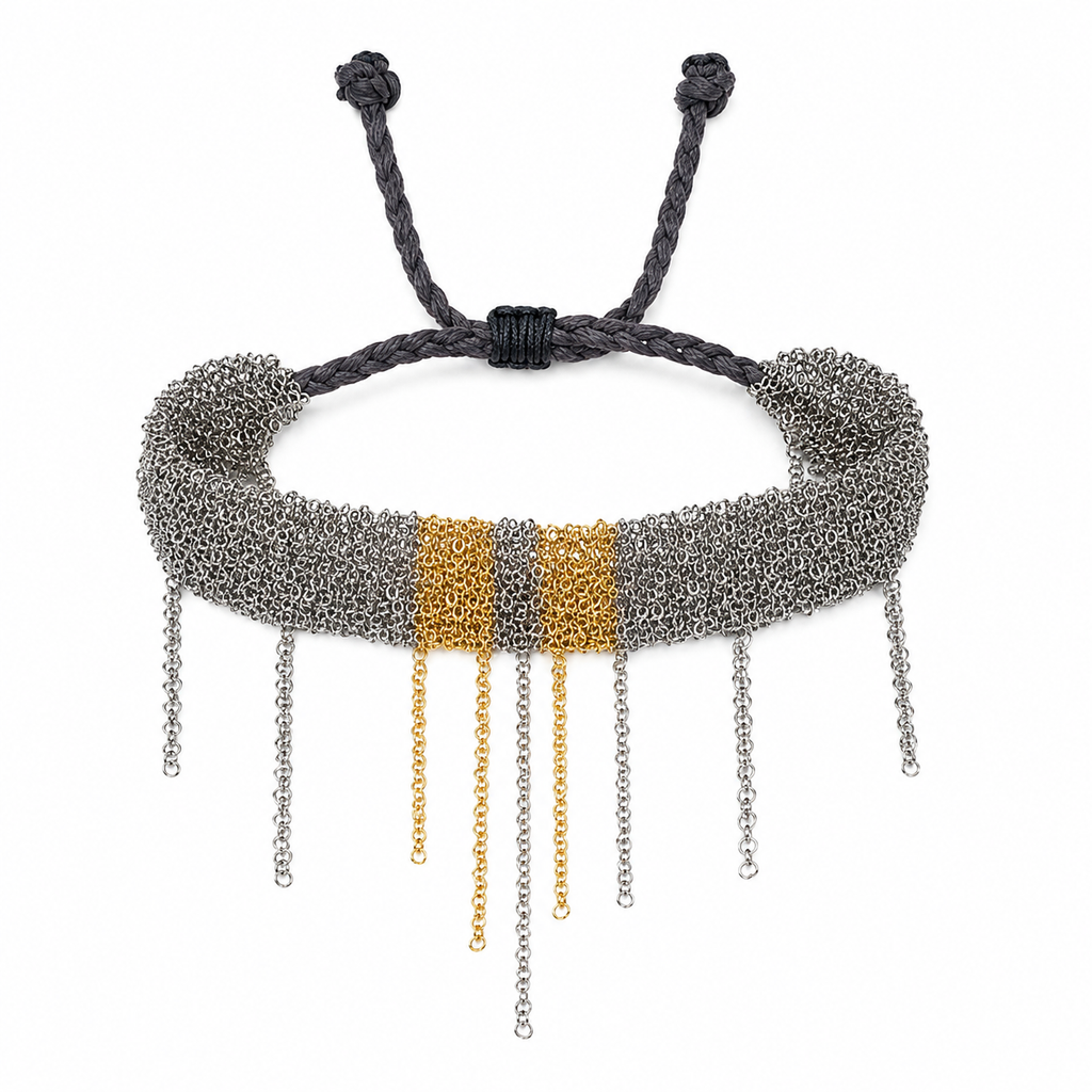 dripping chains x adjustable bracelet