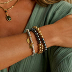 hematite twin set bracelet
